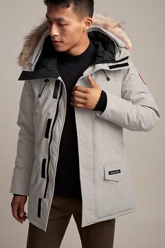 Chamarras Canada Goose Hombre Mexico - Langford Abrigos Beige CU8061493
